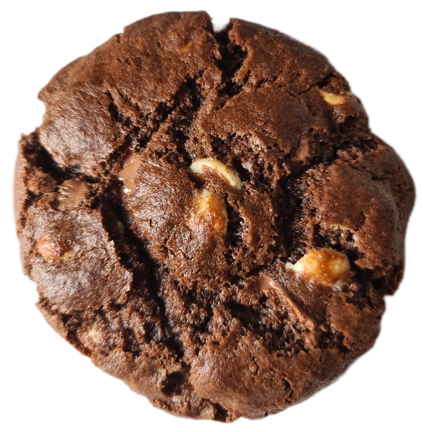 Large Soft, Chunky and Gooey New York Style Triple Chocolate Chip Cookie by Just Cookiess UK Delivery