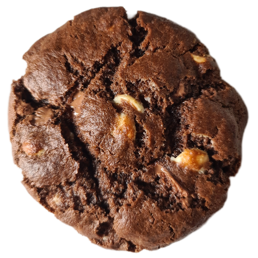 Large Soft, Chunky and Gooey New York Style Triple Chocolate Chip Cookie by Just Cookiess UK Delivery