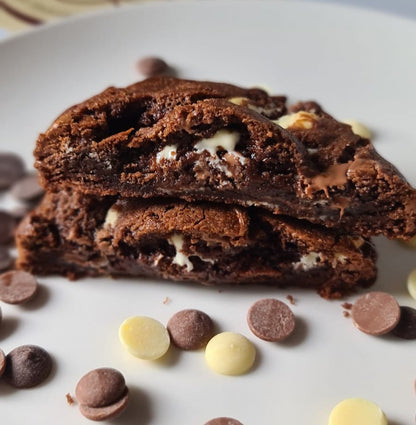 Triple Chocolate Chip Cookie